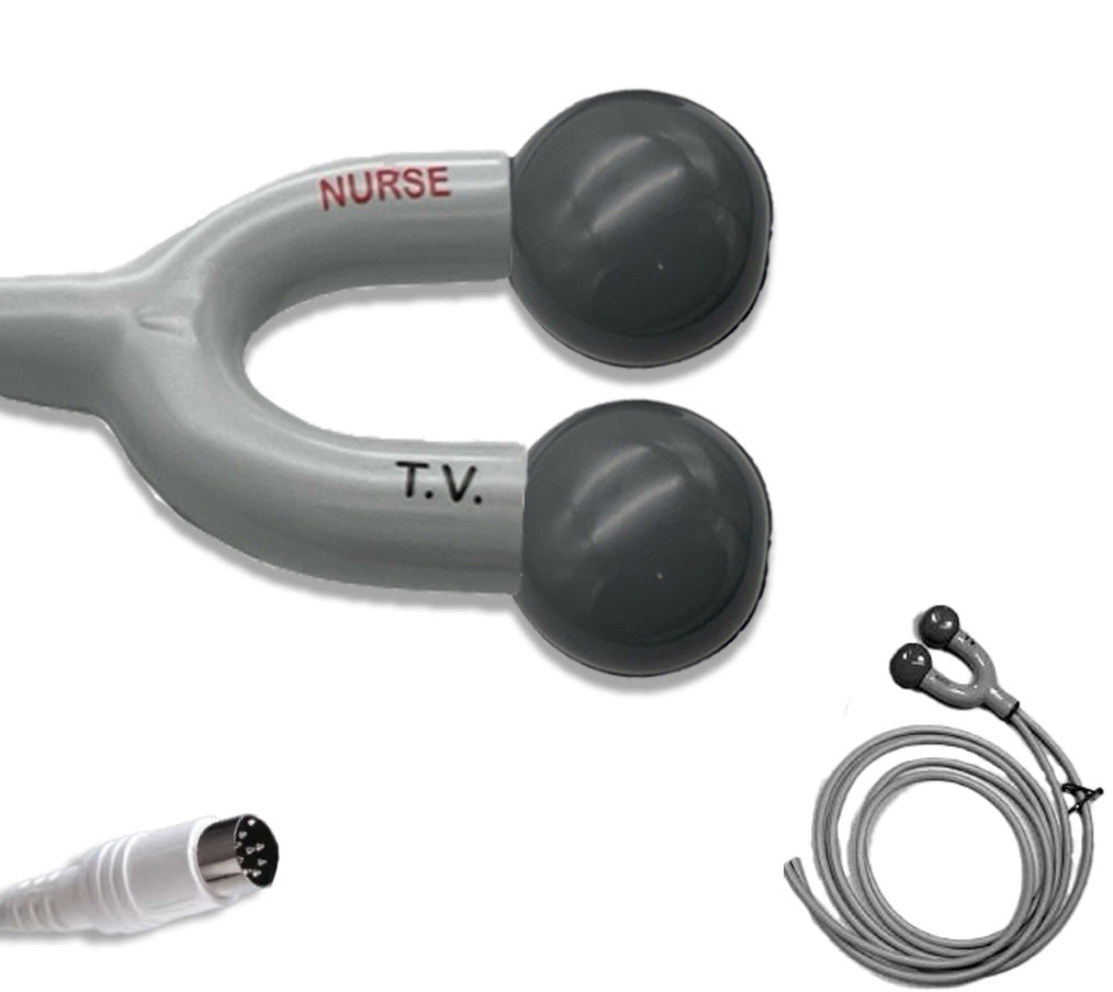 PressCall® Single + TV Nurse Call Cord