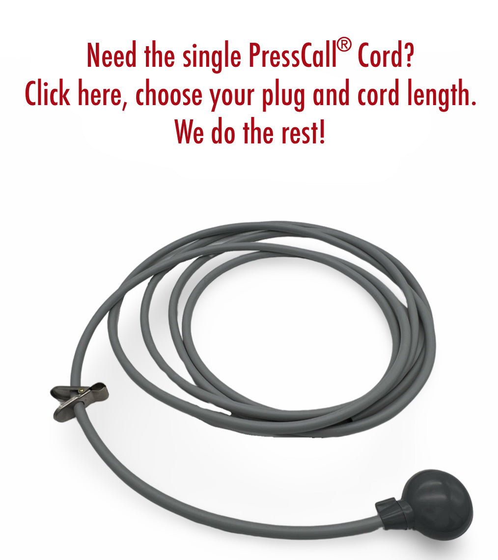 PressCall® Single Nurse Call Cord